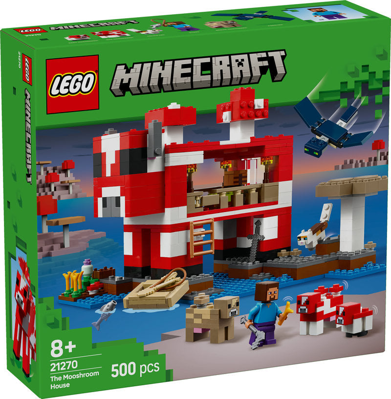 Lego® Minecraft® The Mooshroom House Island 21270