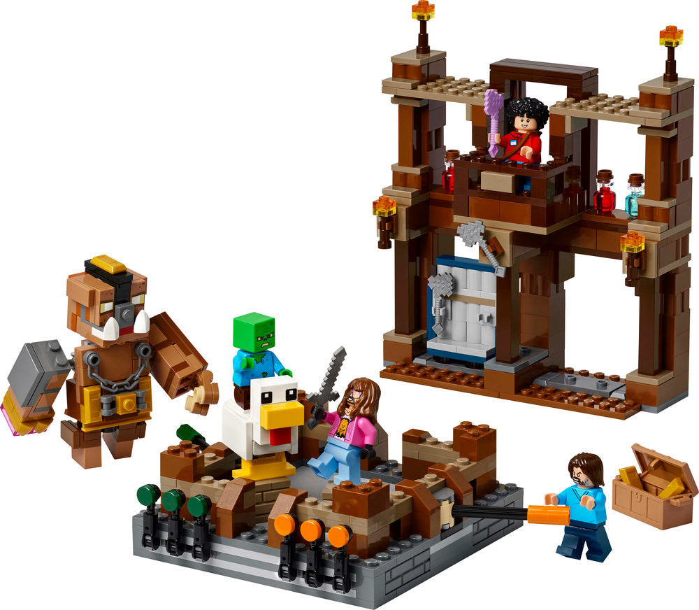 Lego Minecraft Woodland Mansion Fighting Ring 21272