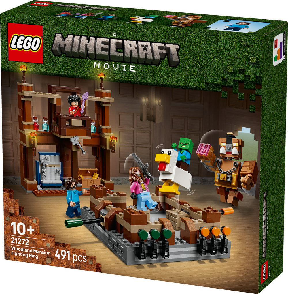 Lego Minecraft Woodland Mansion Fighting Ring 21272
