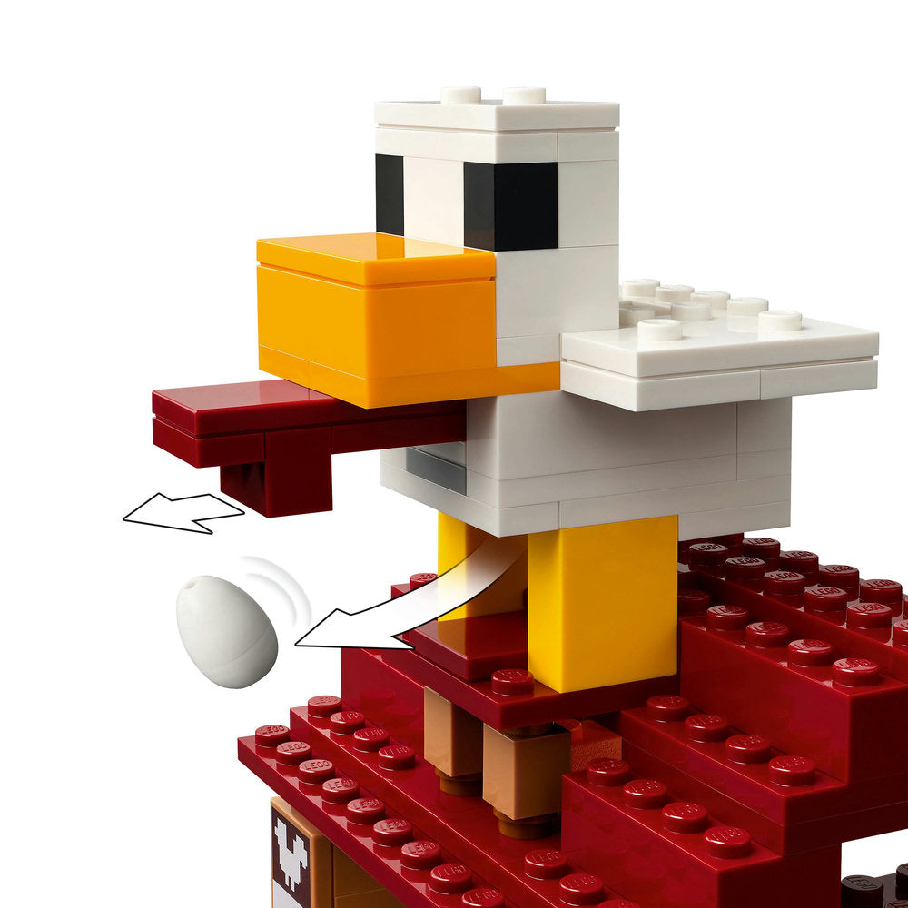 Lego Minecraft The Ghast Balloon Village Attack 21273