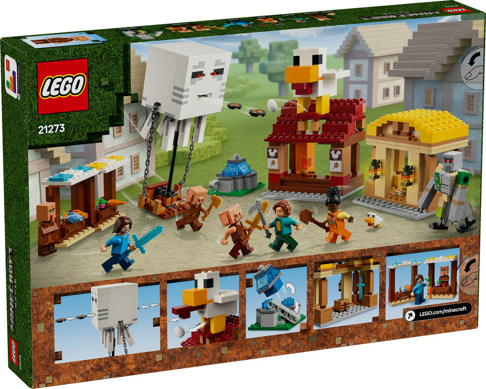 Lego Minecraft The Ghast Balloon Village Attack 21273