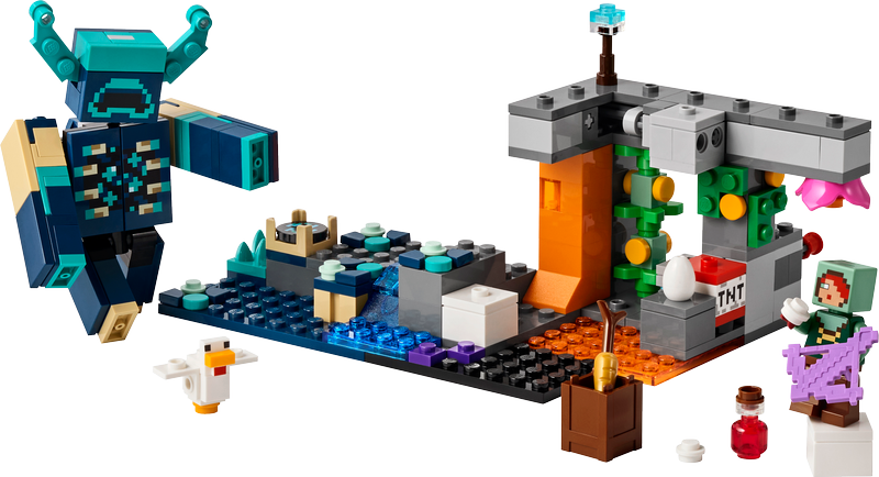 Lego Minecraft The Warden Encounter Toy Set 21274