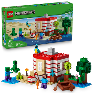 Lego Minecraft The Tnt Jungle House Toy 21275