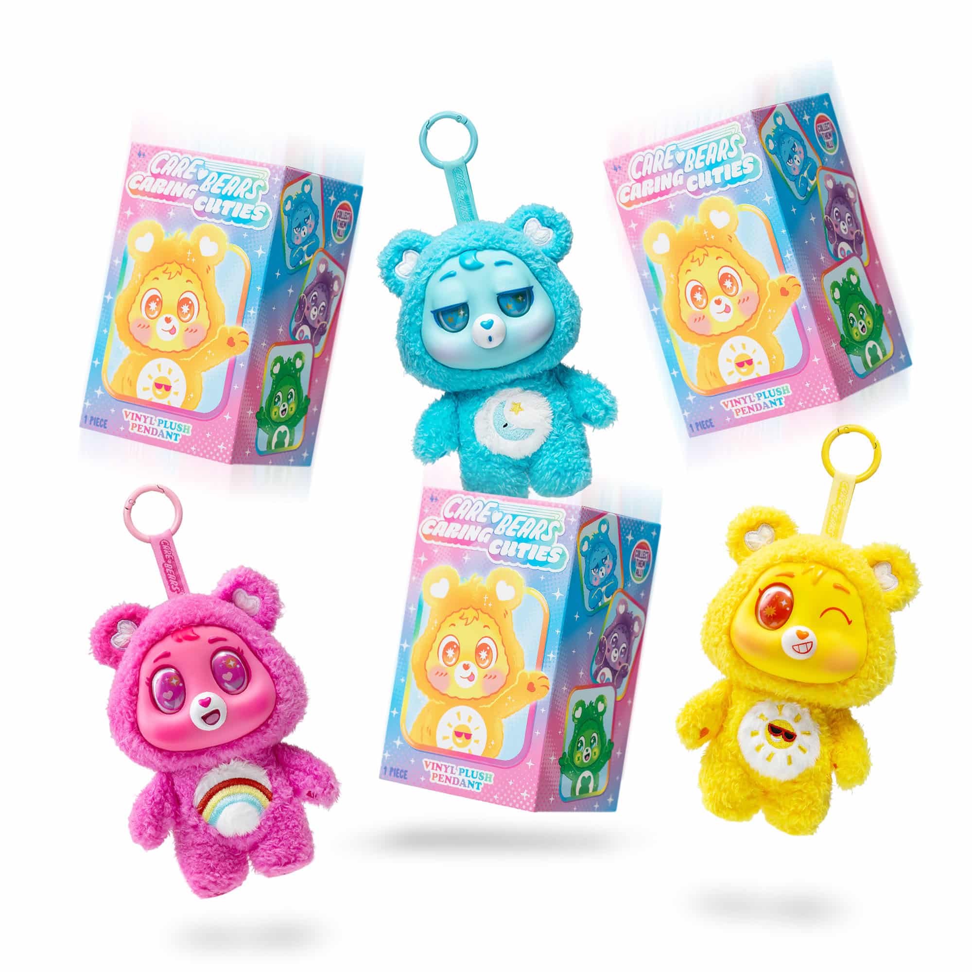 Care Bears – Caring Cuties, Plush Dangler Assortment