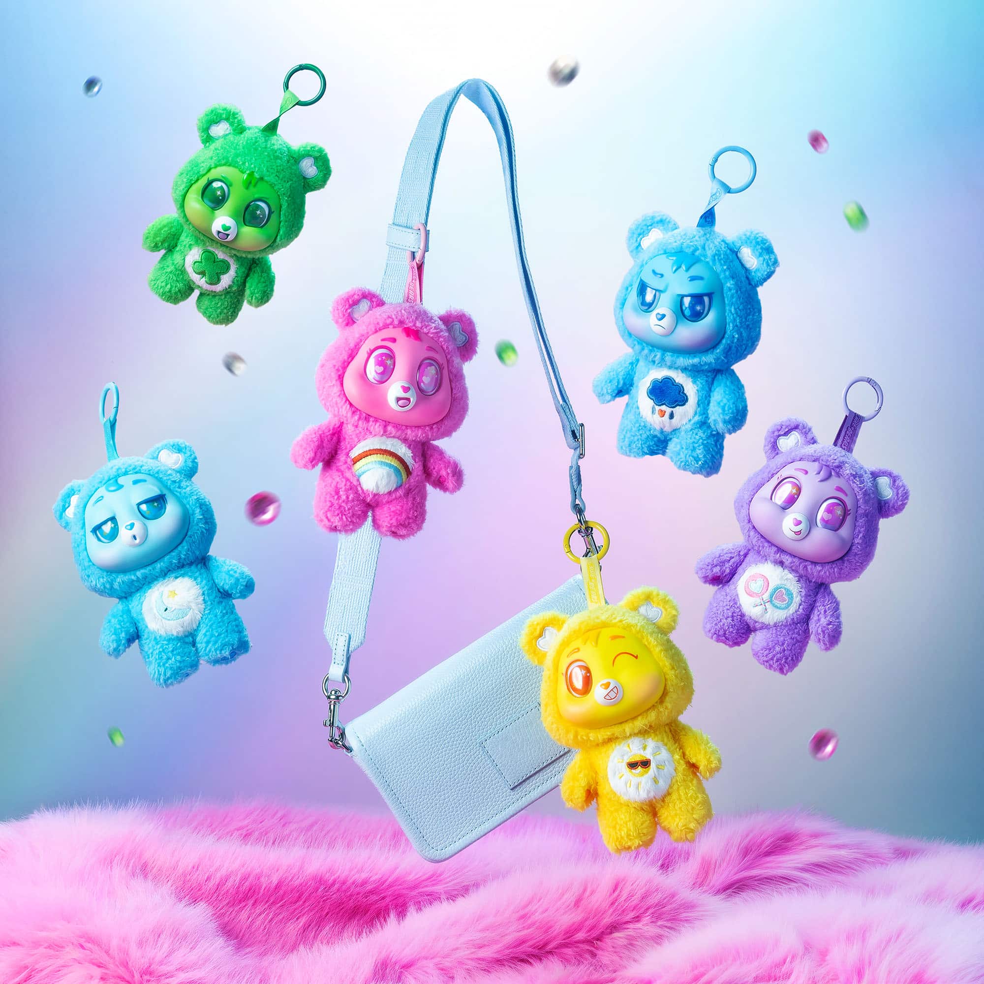 Care Bears – Caring Cuties, Plush Dangler Assortment