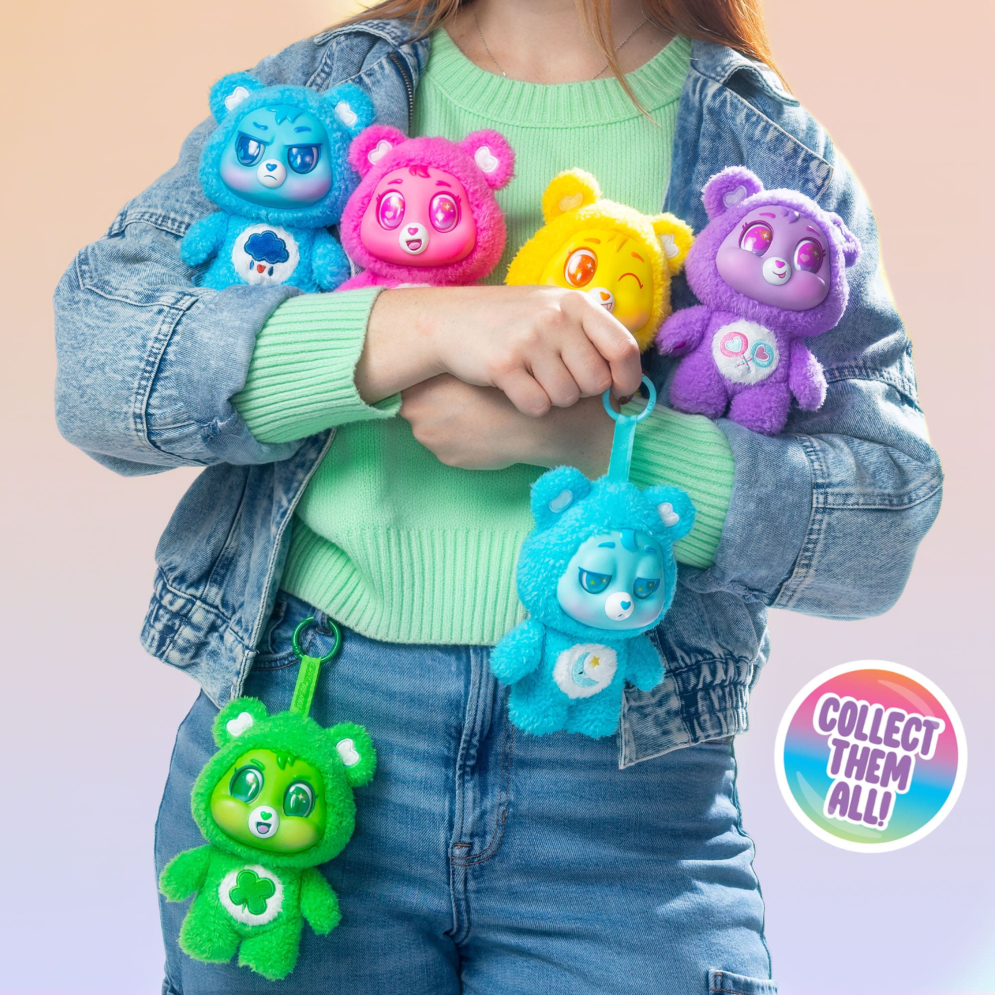 Care Bears – Caring Cuties, Plush Dangler Assortment