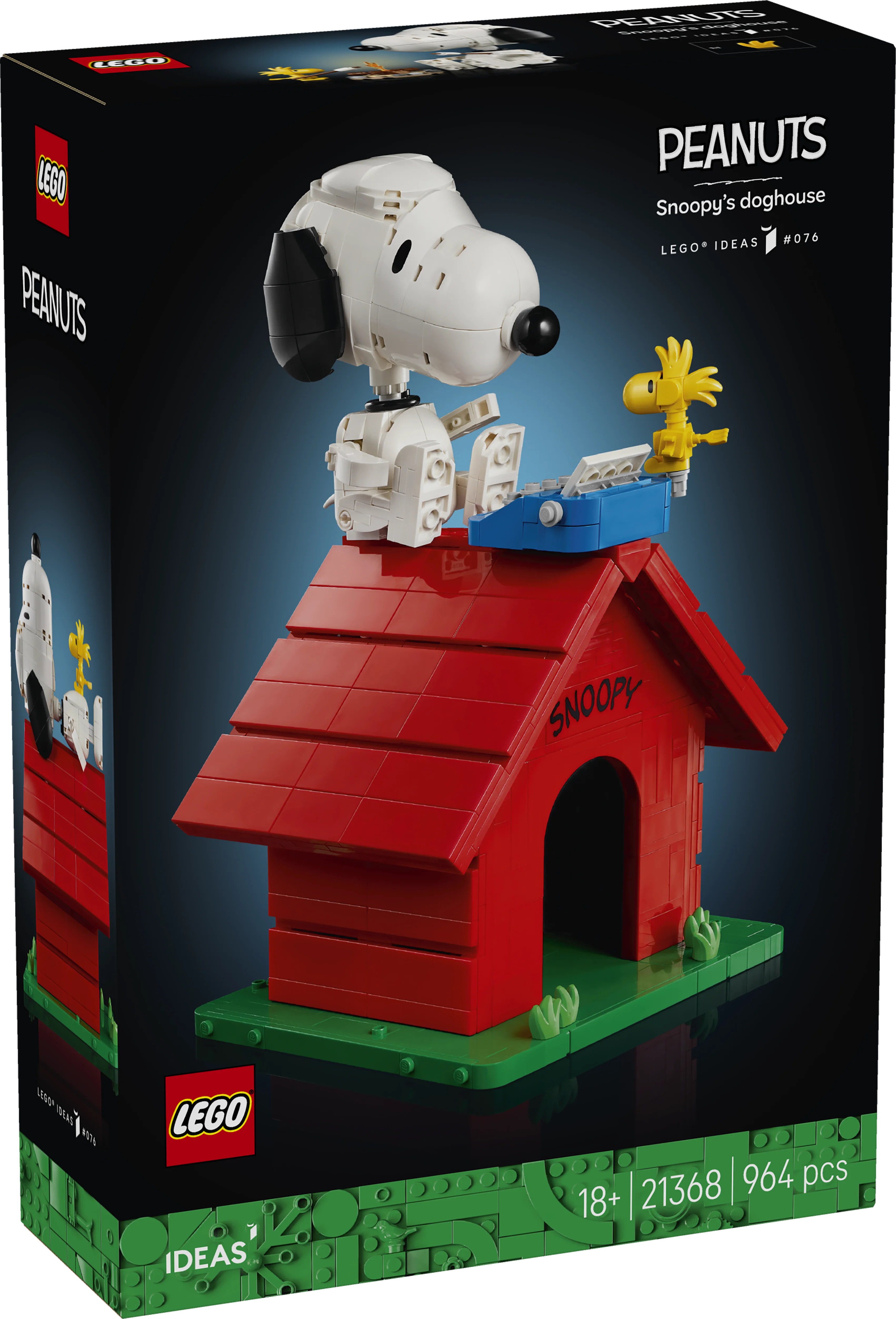 Lego Ideas Peanuts: Snoopy’s Doghouse Set 21368