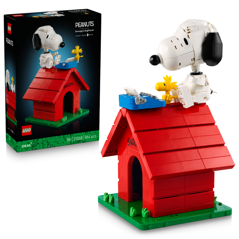 Lego Ideas Peanuts: Snoopy’s Doghouse Set 21368