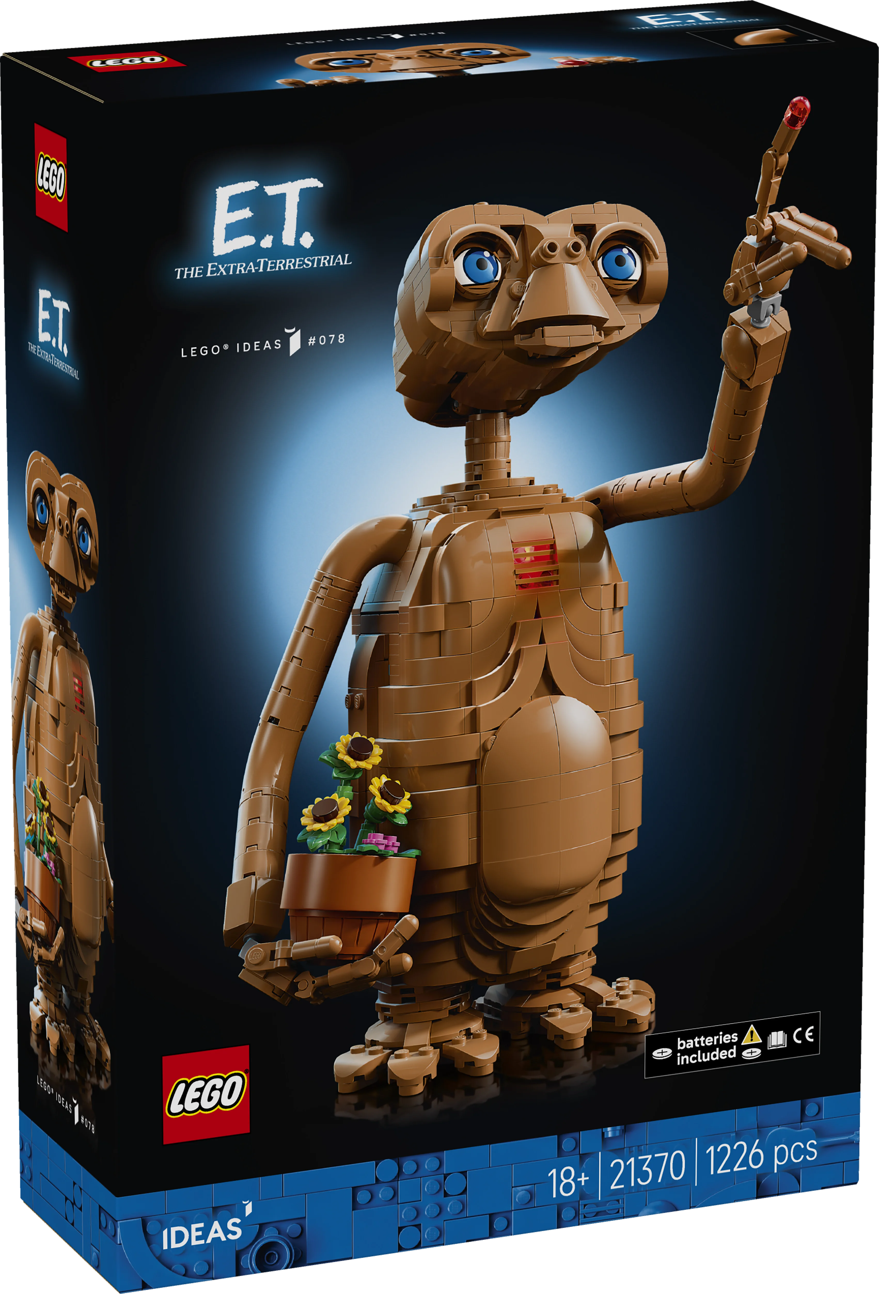Lego Ideas E.t. The Extra-Terrestrial Set 21370
