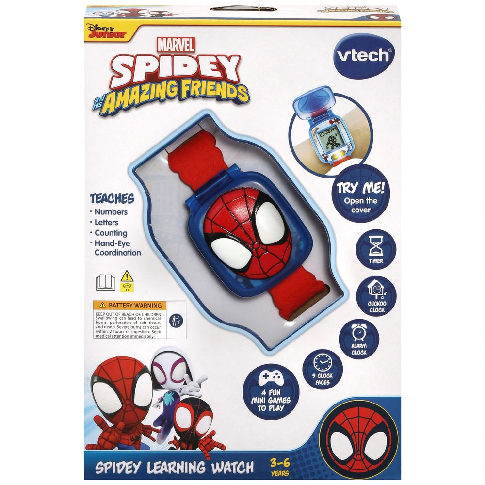 Vtech Spidey And His Amazing Friends: Spidey Learning Watch