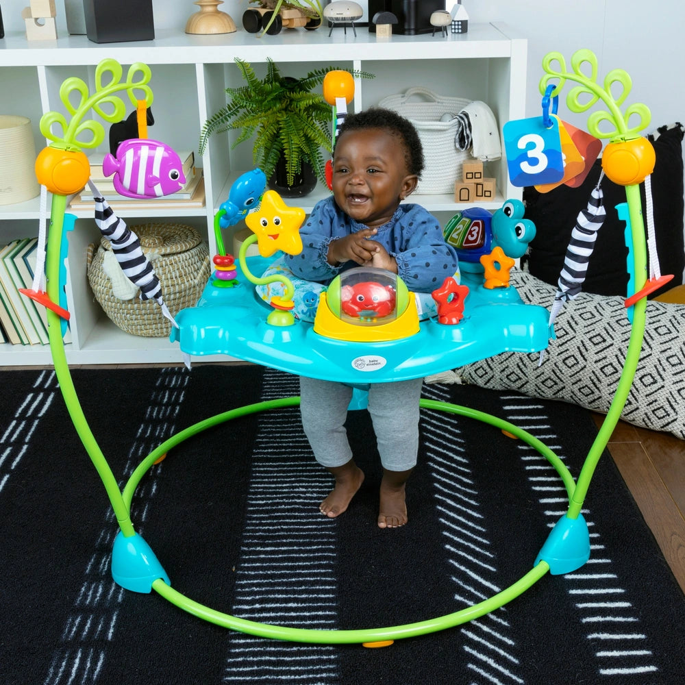 Baby Einstein Curiosity Cove 2-In-1 Activity Baby Jumper