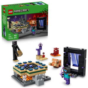 Lego® Minecraft® Nether & End Portal Journey Gamer Toy 21584