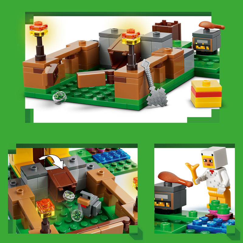 Lego® Minecraft® Chicken Farm 21585