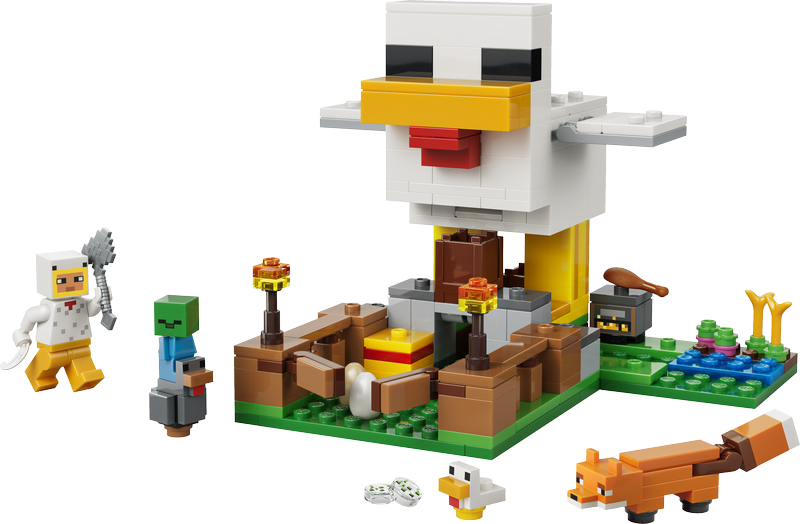 Lego® Minecraft® Chicken Farm 21585