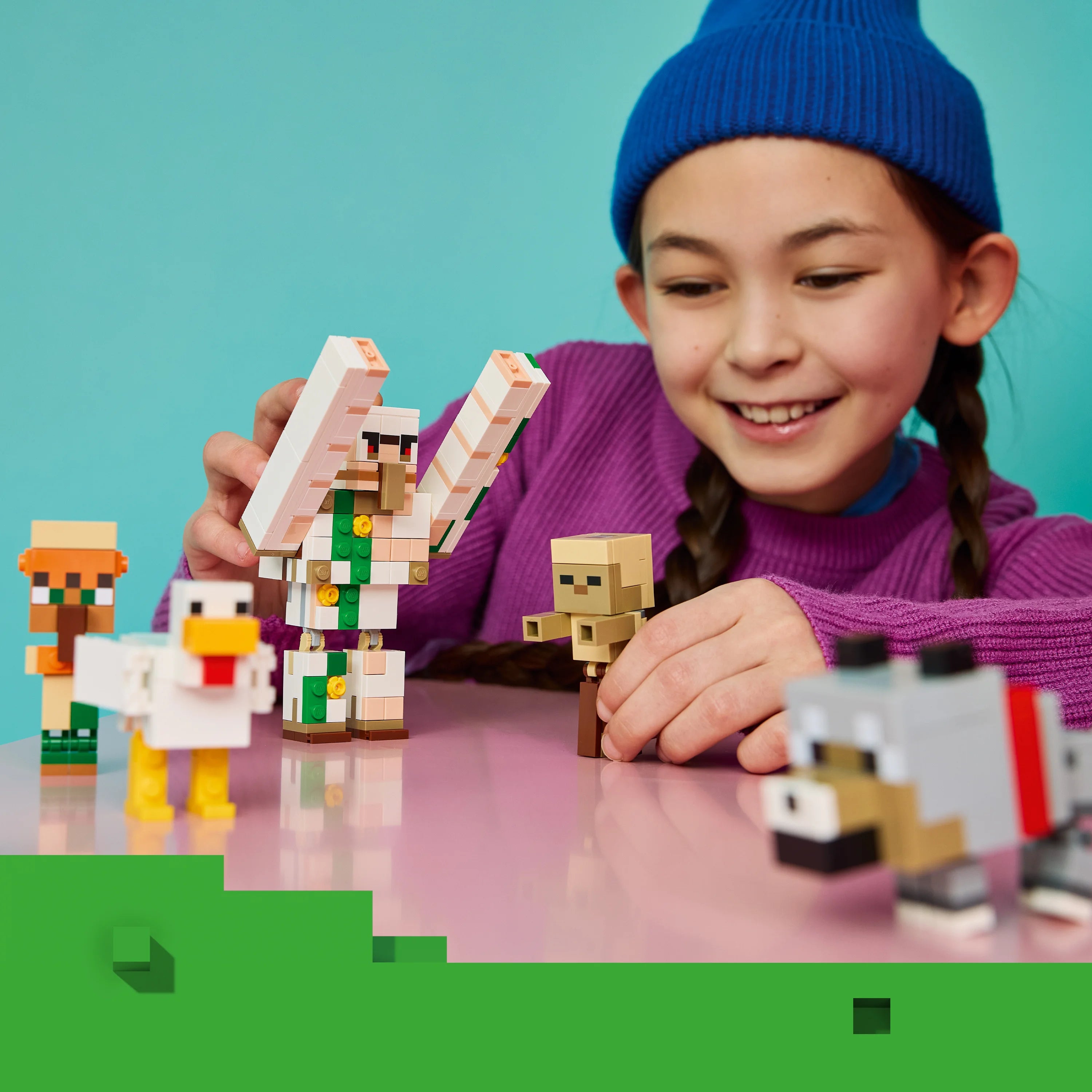 Lego Minecraft Chicken Jockey Desert Attack 21592