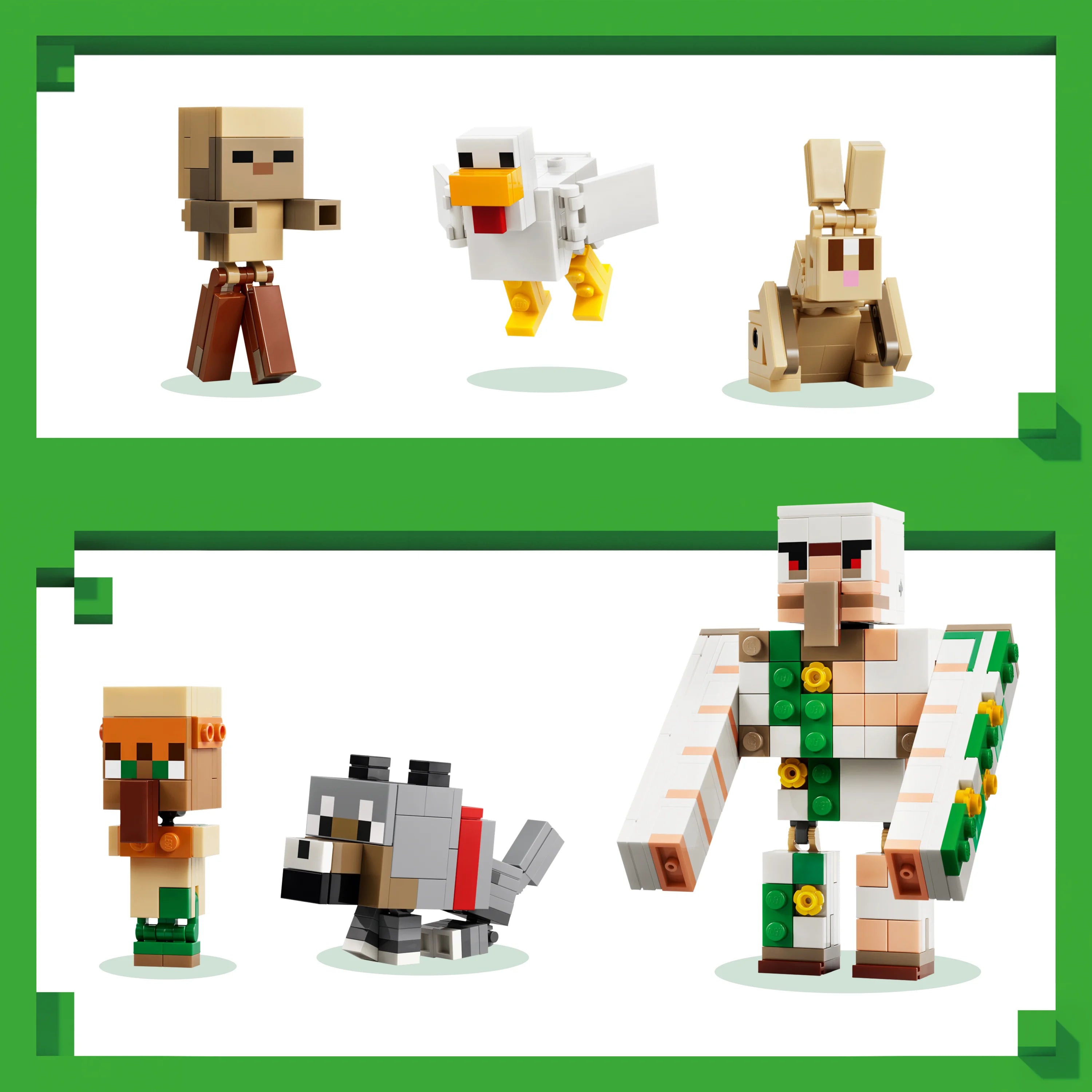 Lego Minecraft Chicken Jockey Desert Attack 21592