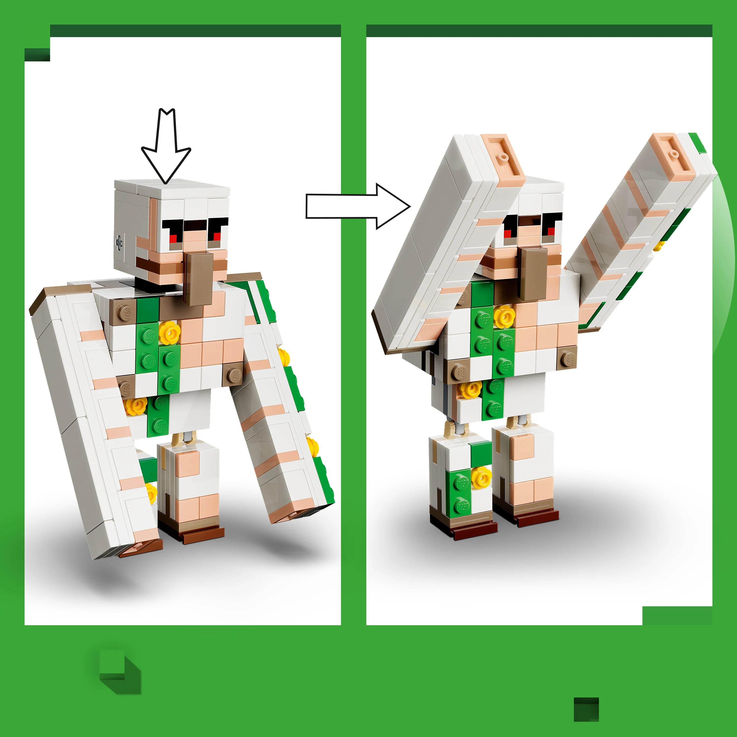 Lego Minecraft Chicken Jockey Desert Attack 21592