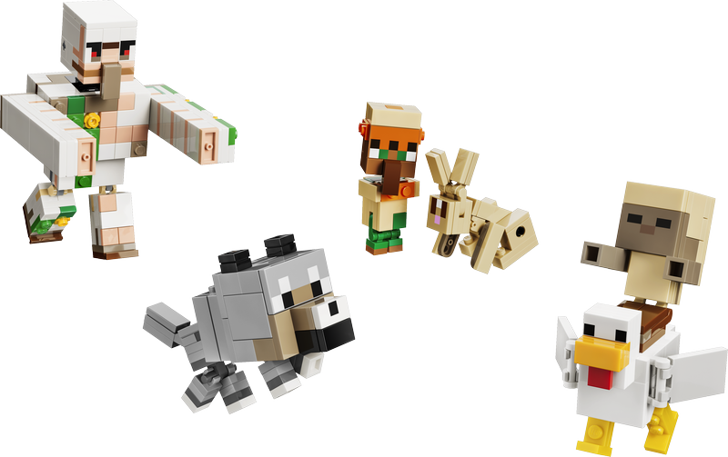 Lego Minecraft Chicken Jockey Desert Attack 21592