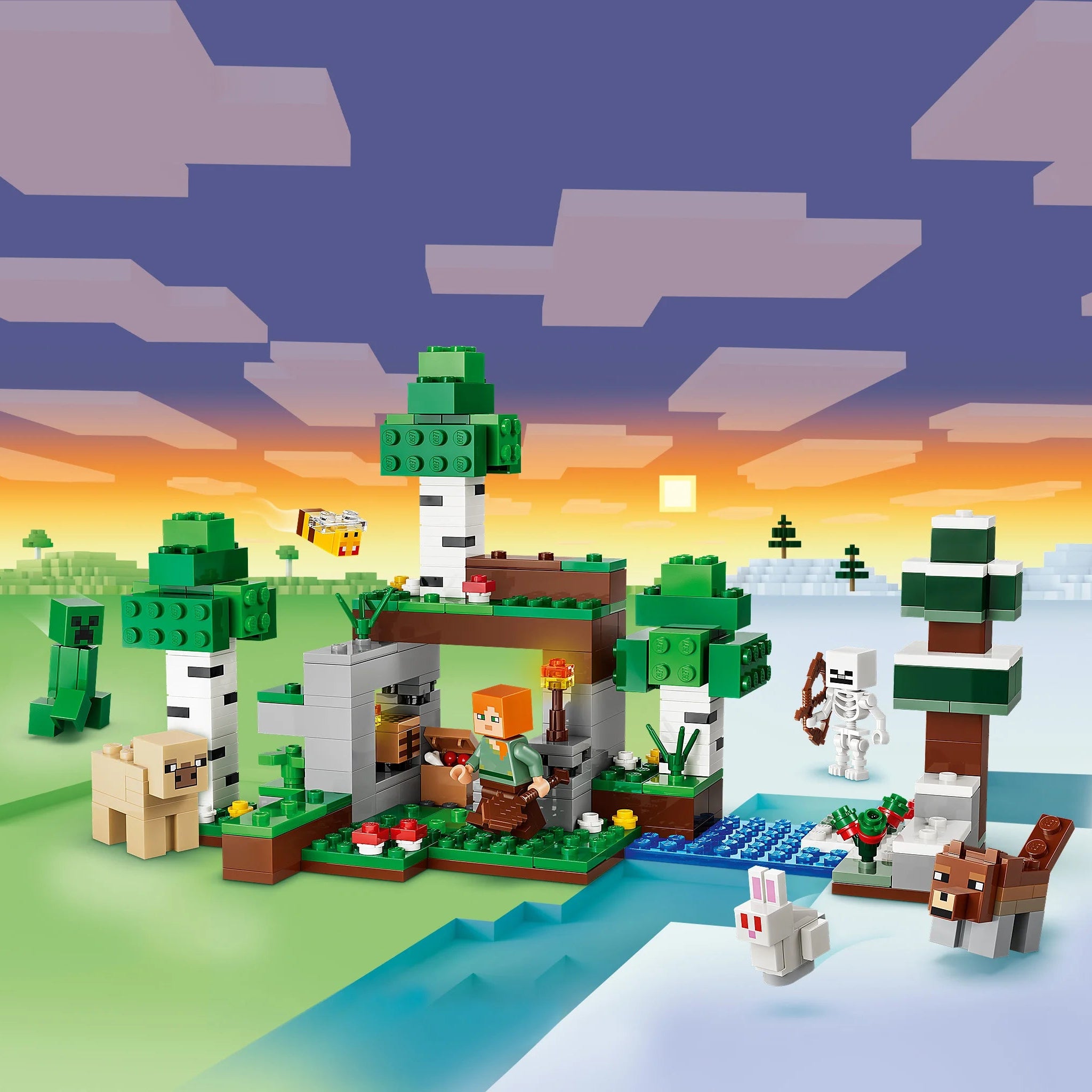 Lego Minecraft First Night Adventure Toy 21593