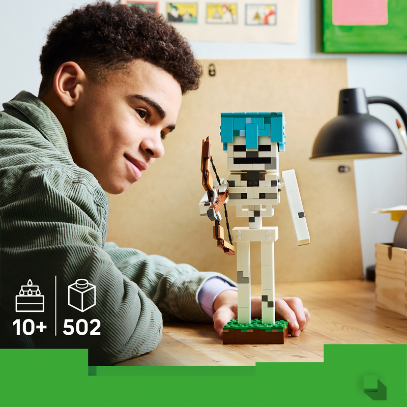 Lego Minecraft The Skeleton Figure Toy 21594