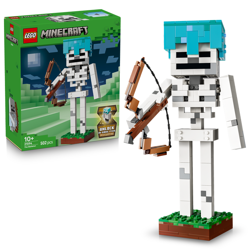 Lego Minecraft The Skeleton Figure Toy 21594