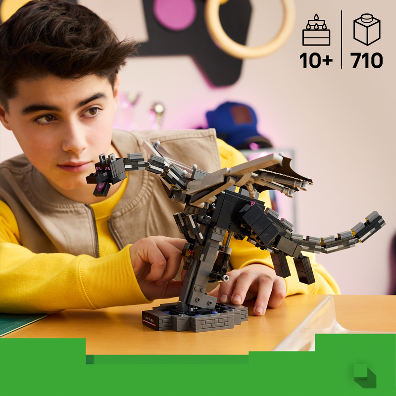Lego Minecraft The Ender Dragon Figure Toy 21595