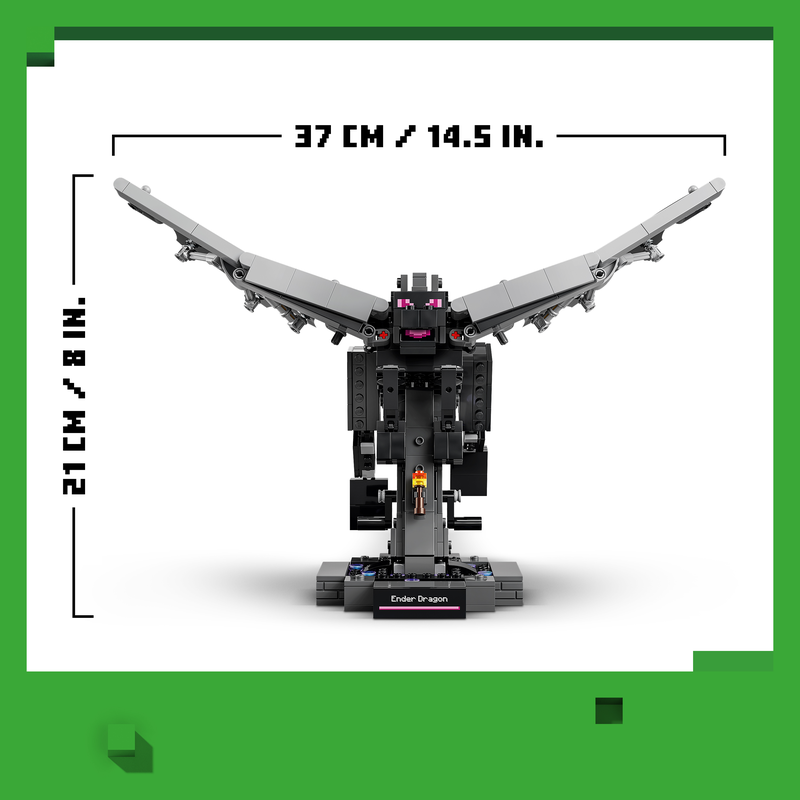 Lego Minecraft The Ender Dragon Figure Toy 21595