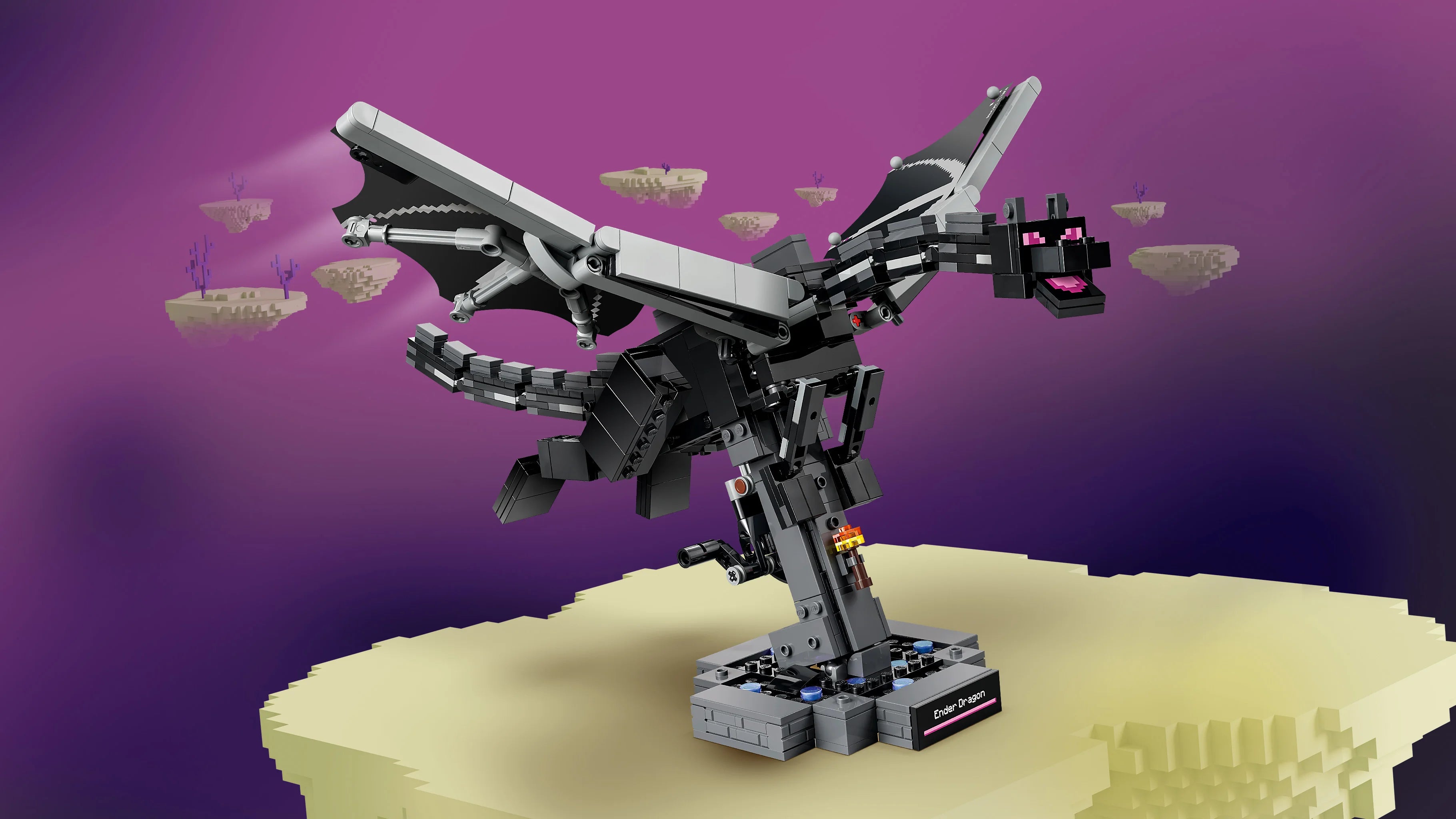 Lego Minecraft The Ender Dragon Figure Toy 21595