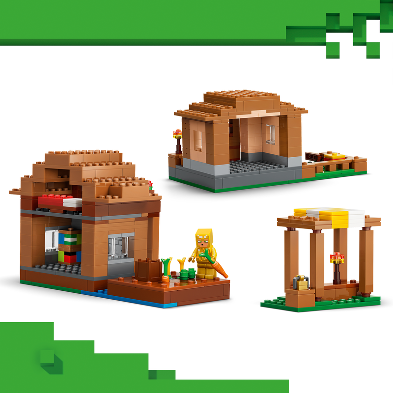 Lego Minecraft Evoker Village Attack Toy 21596