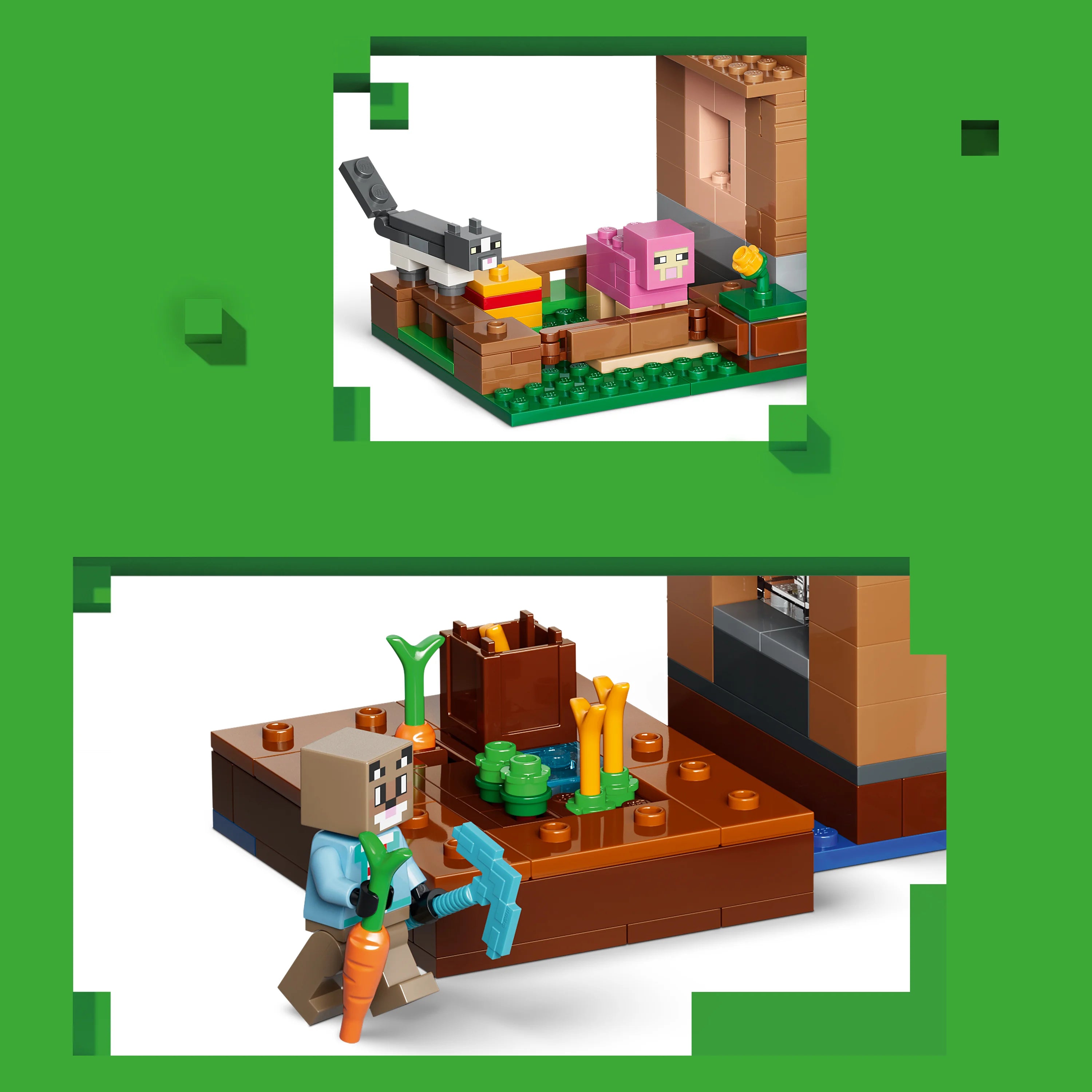 Lego Minecraft Evoker Village Attack Toy 21596