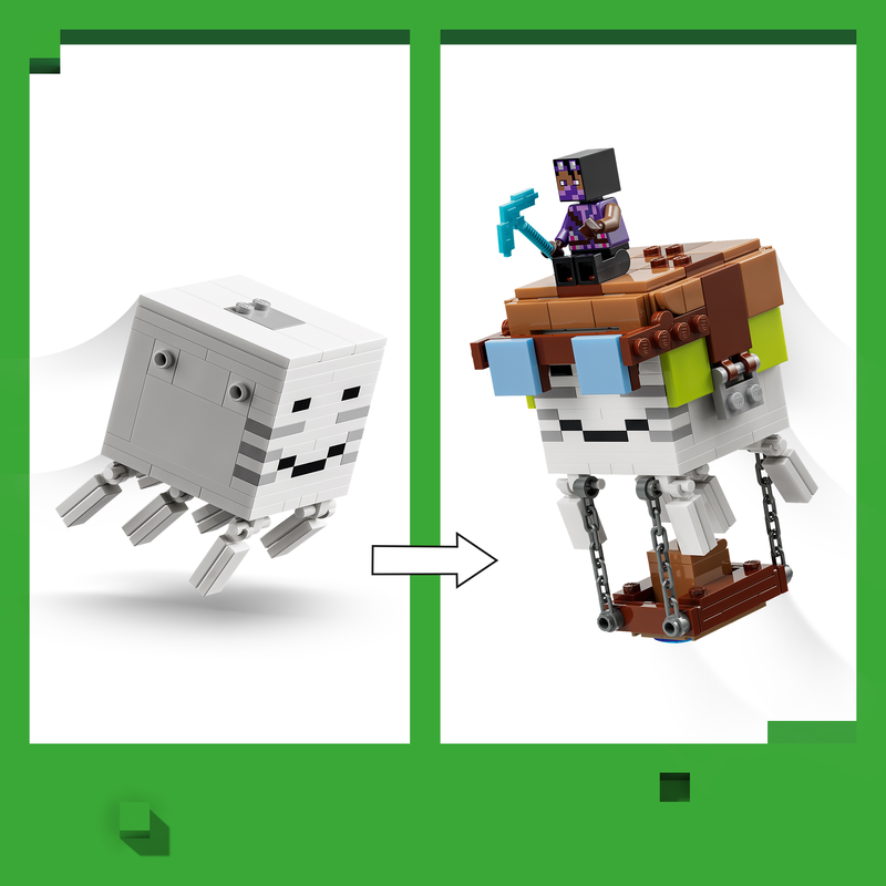 Lego Minecraft Ghast Station Building Toy 21597