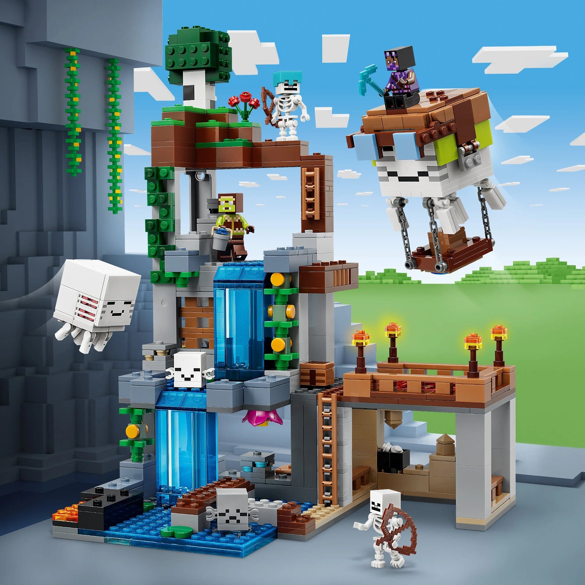 Lego Minecraft Ghast Station Building Toy 21597