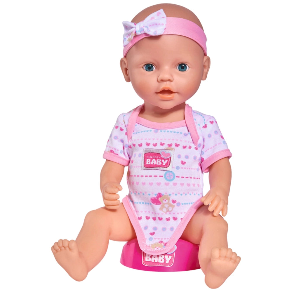 Newborn Baby Doll With Potty And Accessories Set