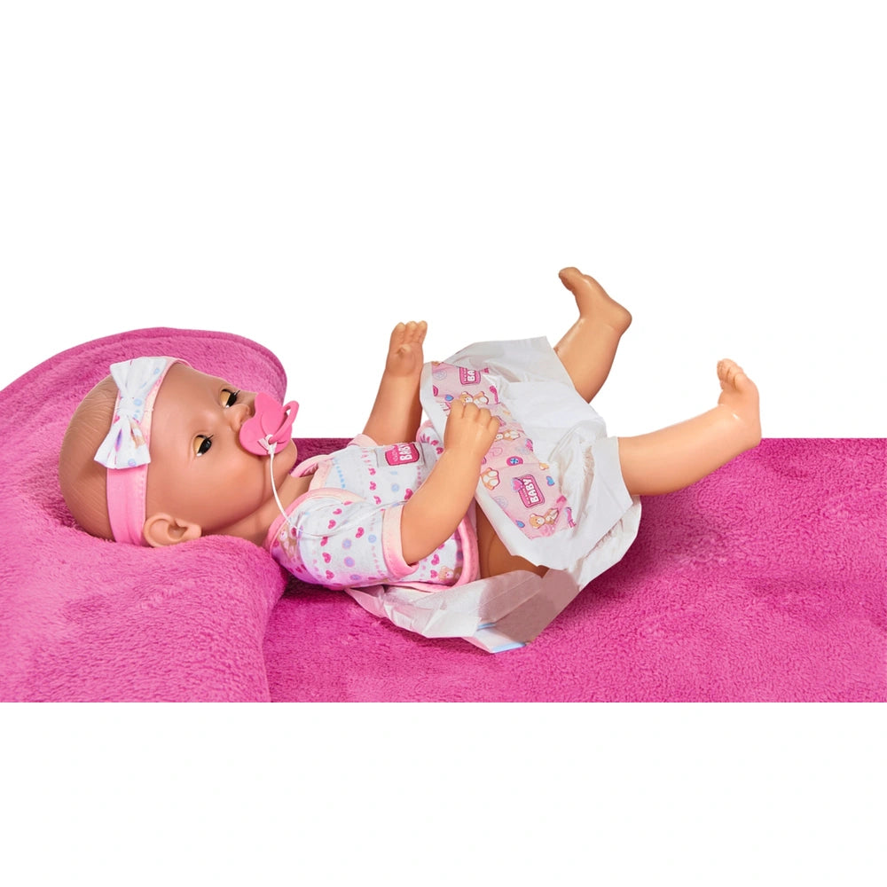 Newborn Baby Doll With Potty And Accessories Set