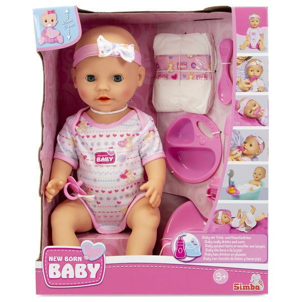 Newborn Baby Doll With Accessories