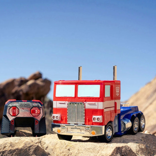 Transformers Remote Control Optimus Prime Converting Robot