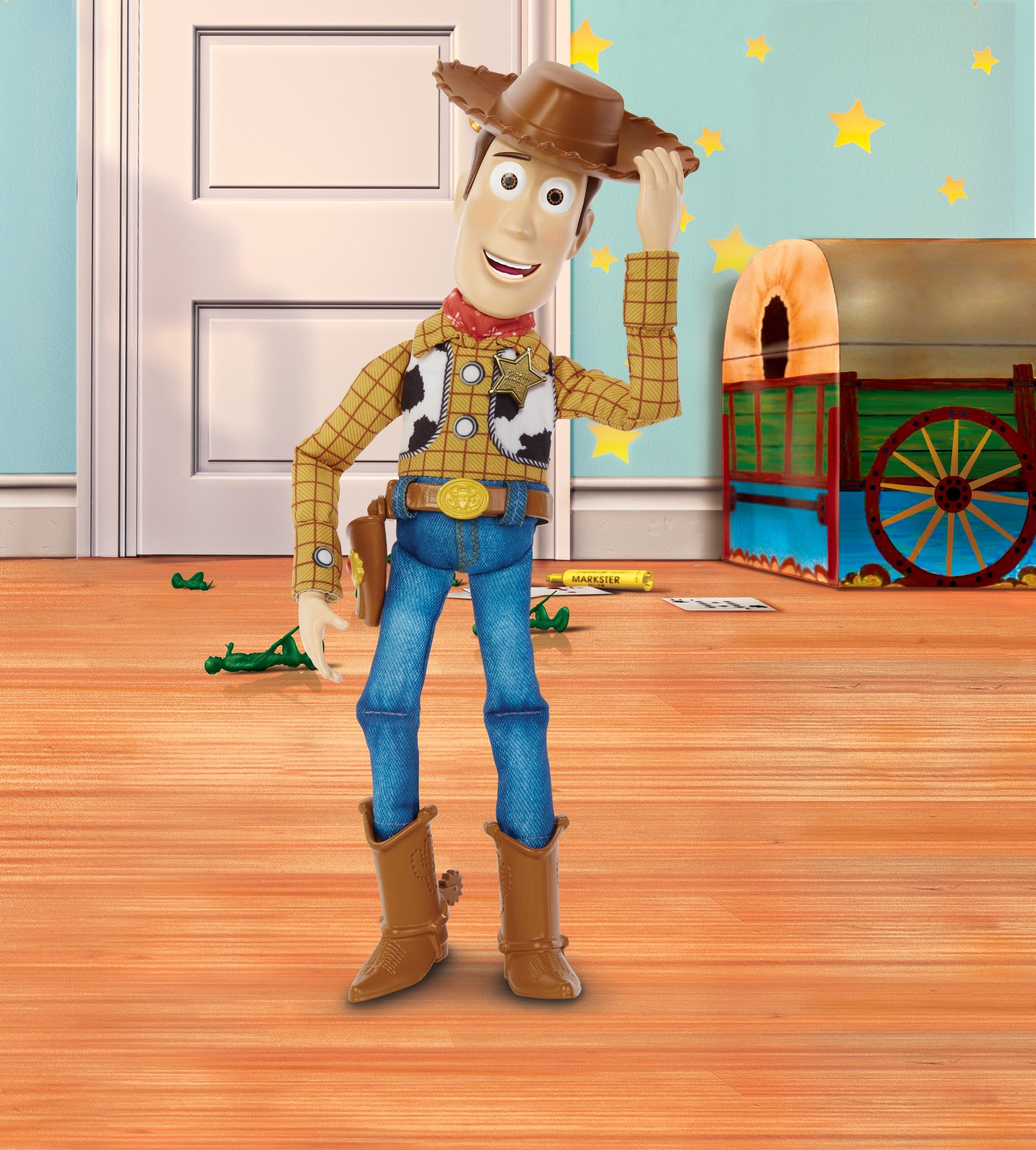 Disney And Pixar Toy Story Woody Talking Toy, 20 Phrases Of Roundup Fun