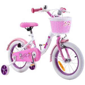 14 Inch Chipmunk Lollipop Bike White/Pink