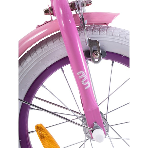 14 Inch Chipmunk Lollipop Bike White/Pink