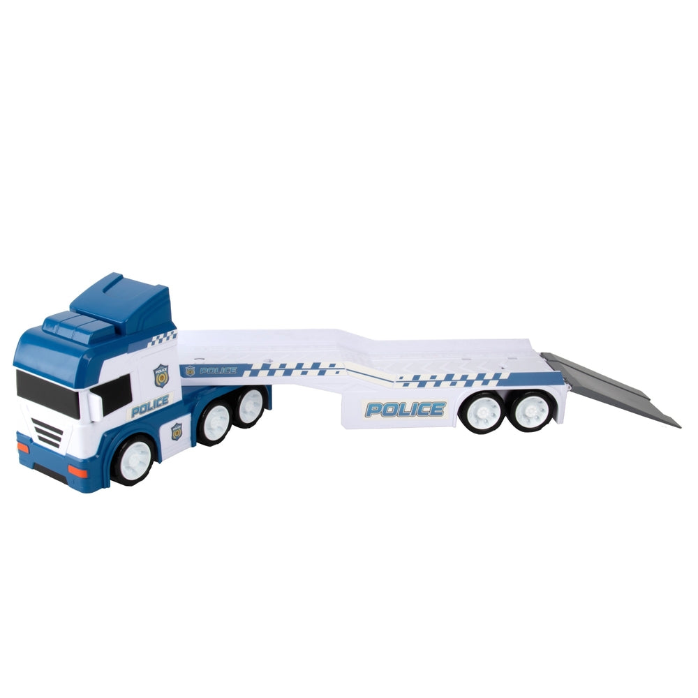 Super Wheelz Police Transporter Set
