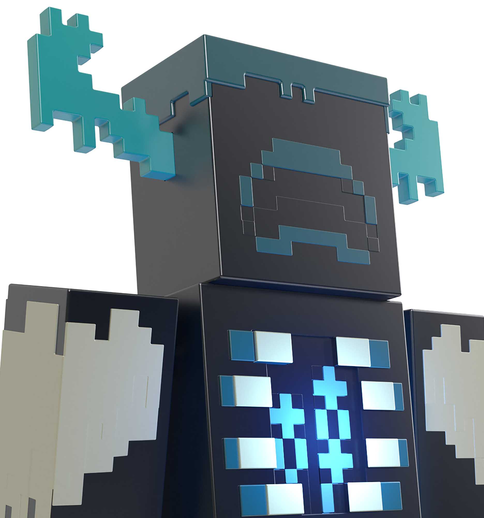 Minecraft The Warden Lights And Sounds Figure