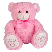 43Cm Sitting Teddy Bear - Pink