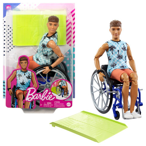 Ken Fashionistas Doll With Wheelchair