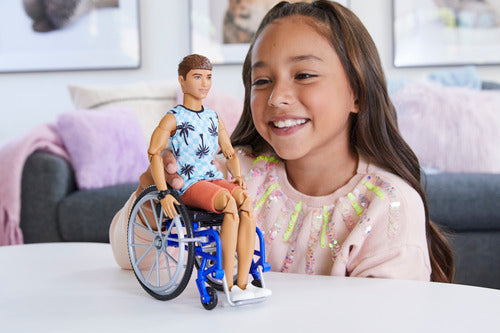 Ken Fashionistas Doll With Wheelchair