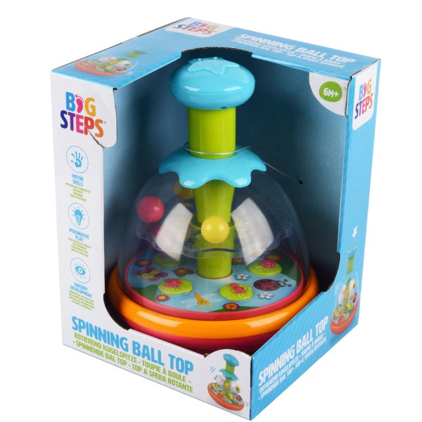 Big Steps Spinning Ball Top