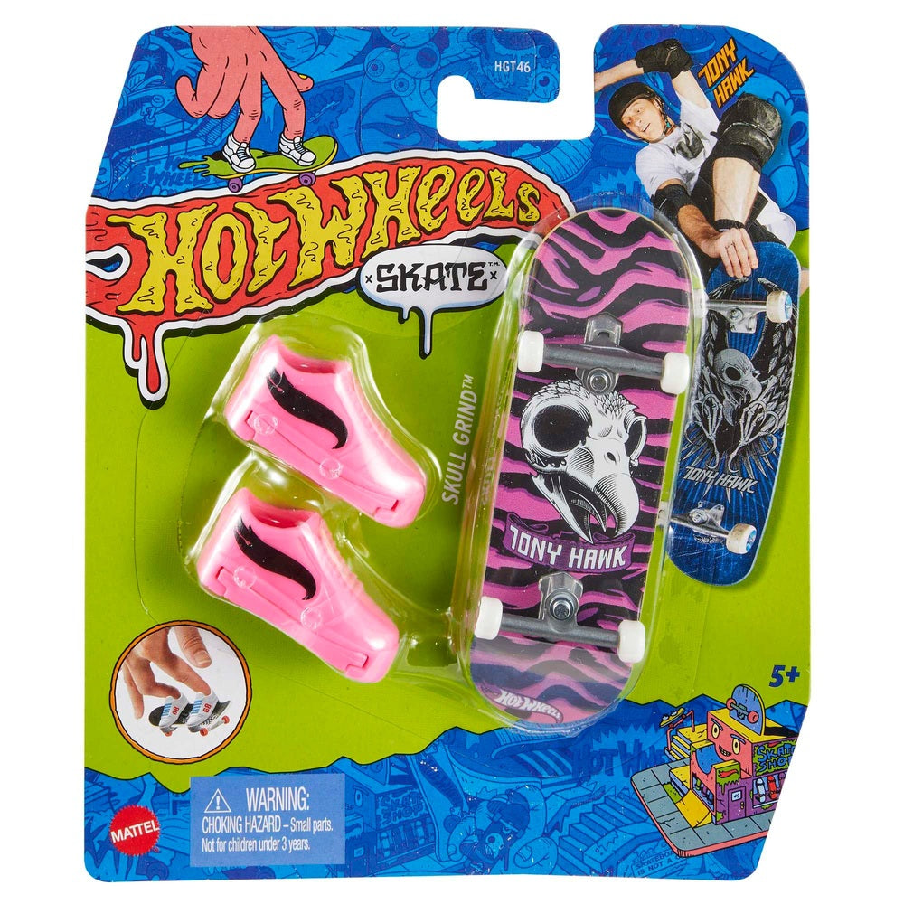 Hot Wheels Skate Tony Hawk Fingerboard & Skate Shoes Pack Assortment