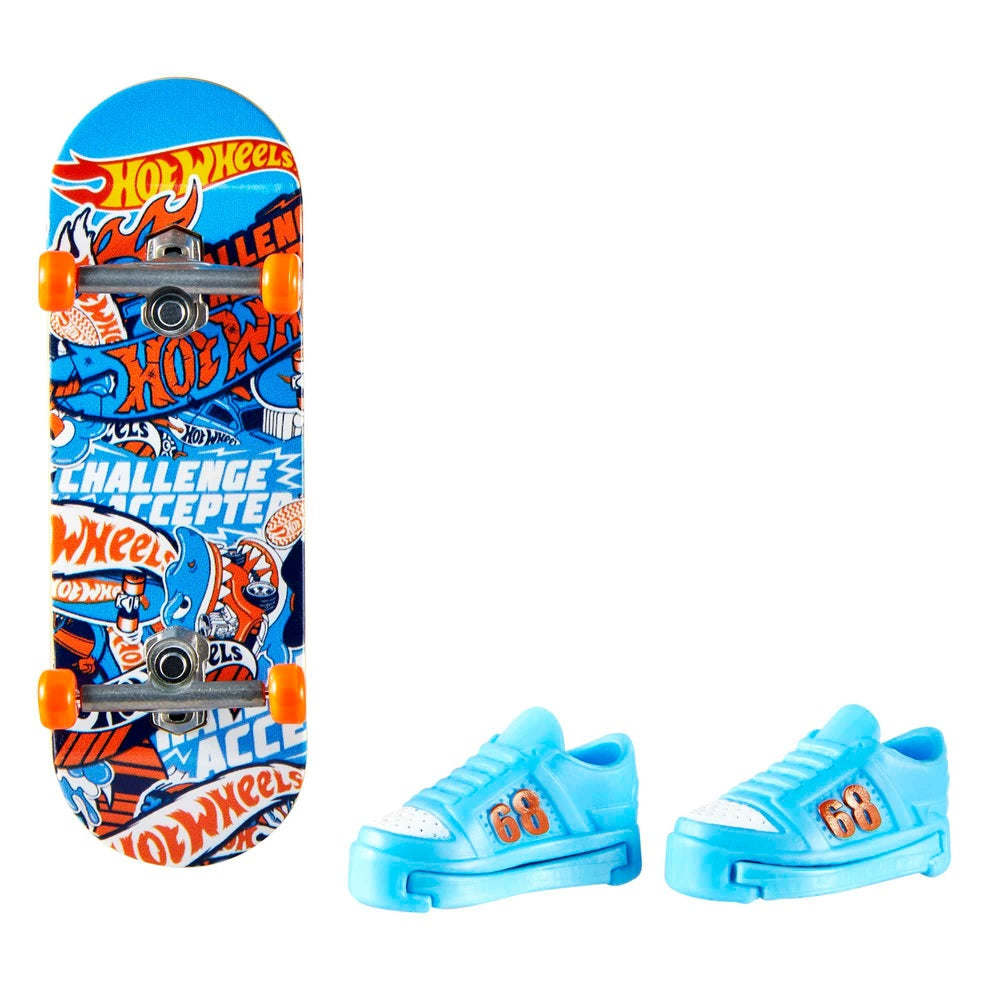 Hot Wheels Skate Tony Hawk Fingerboard & Skate Shoes Pack Assortment