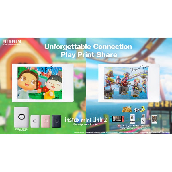 Fujifilm Instax Mini Link 2 Instant Photo Printer Without Film - Space Blue
