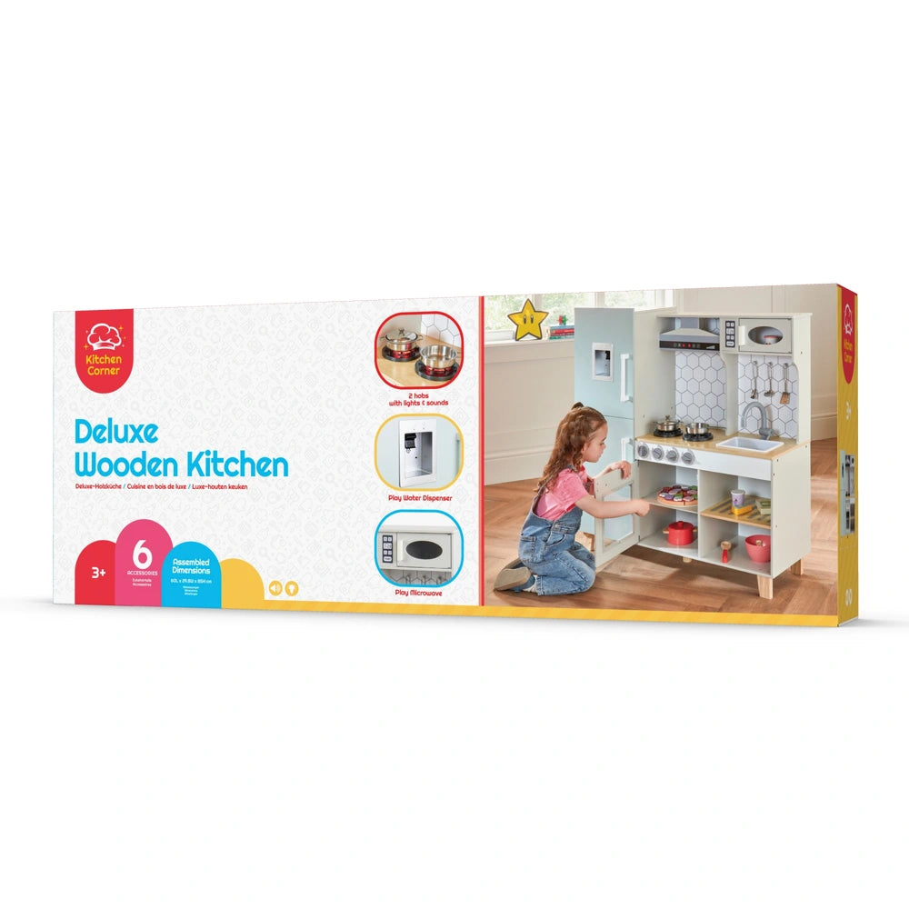 Kitchen Corner Deluxe Wooden Kitchen