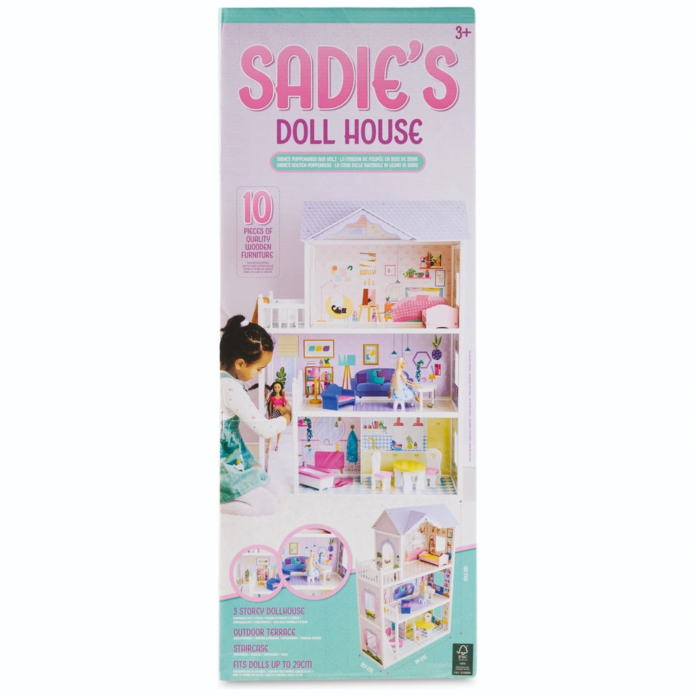 Sadie's Wooden Doll House